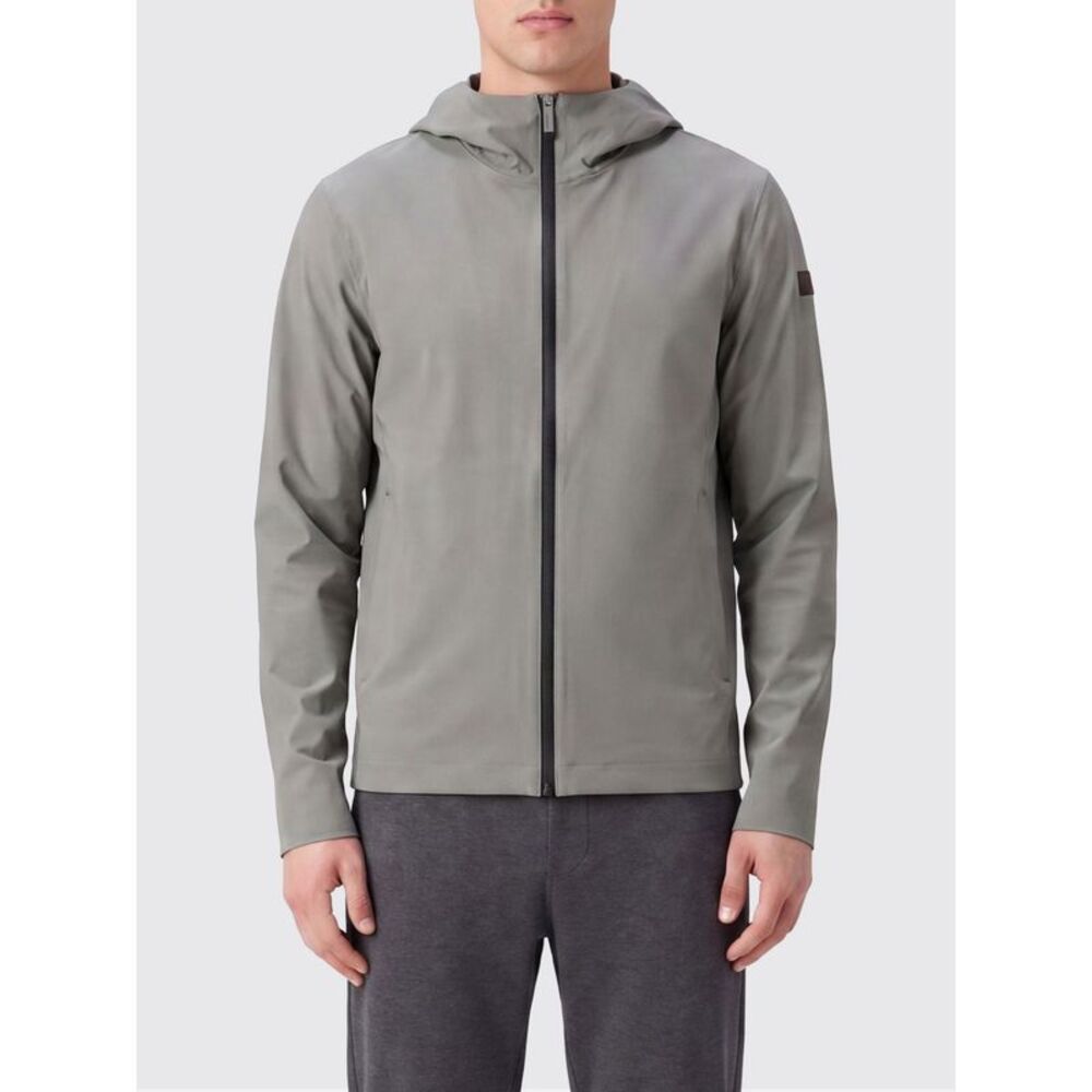 Rrd Men Slim Fit Hooded Windbreaker Rrd In Breathable Technical Fabric